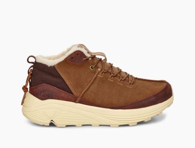 UGG Miwo Trainer High Férfi Tornacipő - Chestnut/Barna, 1489CW